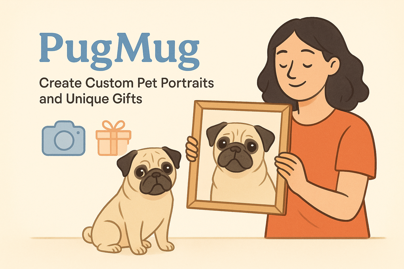 PugMug | Create Custom Pet Portraits and Unique Gifts | PugMug