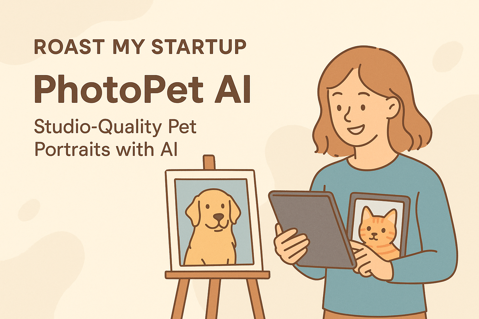 [Roast My Startup] PhotoPet AI - Studio-Quality Pet Portraits with AI
