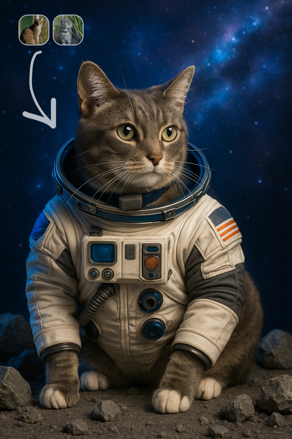 Pet photoshoot example
